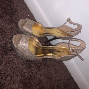 Silvery/Gold Party shoes